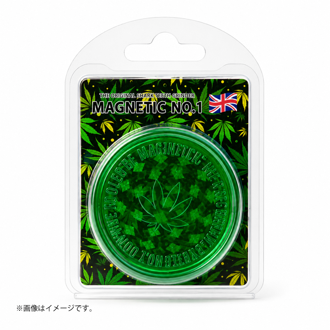 MAGNETIC NO.1 シャークティース グラインダー|マグネット式・軽量プラスチック・全6色 - 画像 (5)