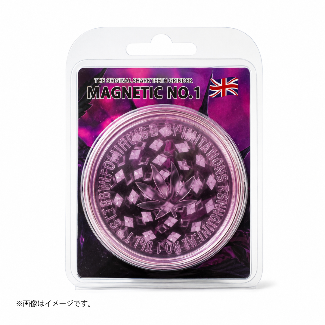MAGNETIC NO.1 シャークティース グラインダー|マグネット式・軽量プラスチック・全6色 - 画像 (6)