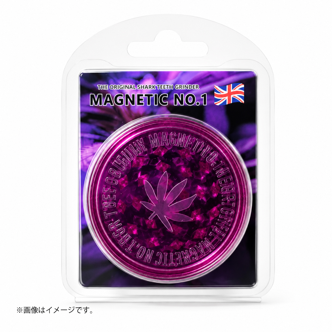 MAGNETIC NO.1 シャークティース グラインダー|マグネット式・軽量プラスチック・全6色 - 画像 (7)