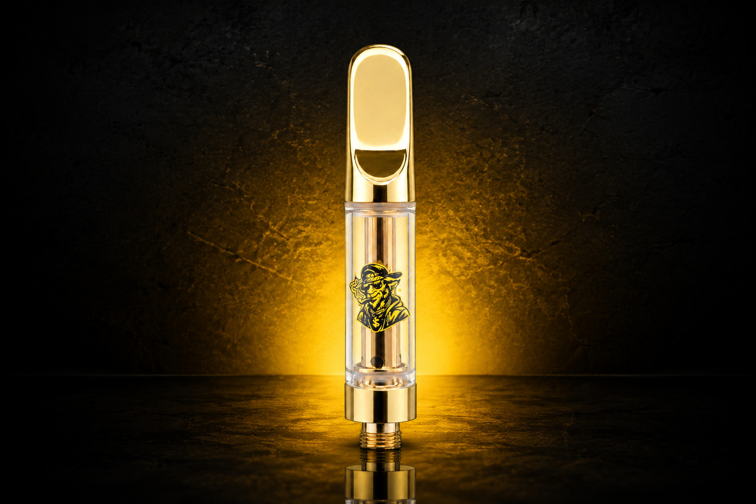 WINGオリジナルアトマイザー GOAT 0.8ml 510規格セラミック オールゴールド