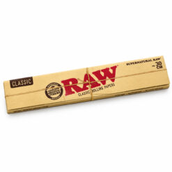 RAW スーパーナチュラル 12インチ｜長さ約30cmの特大ペーパー Classic 20枚入り 単品・箱売り（20パック）