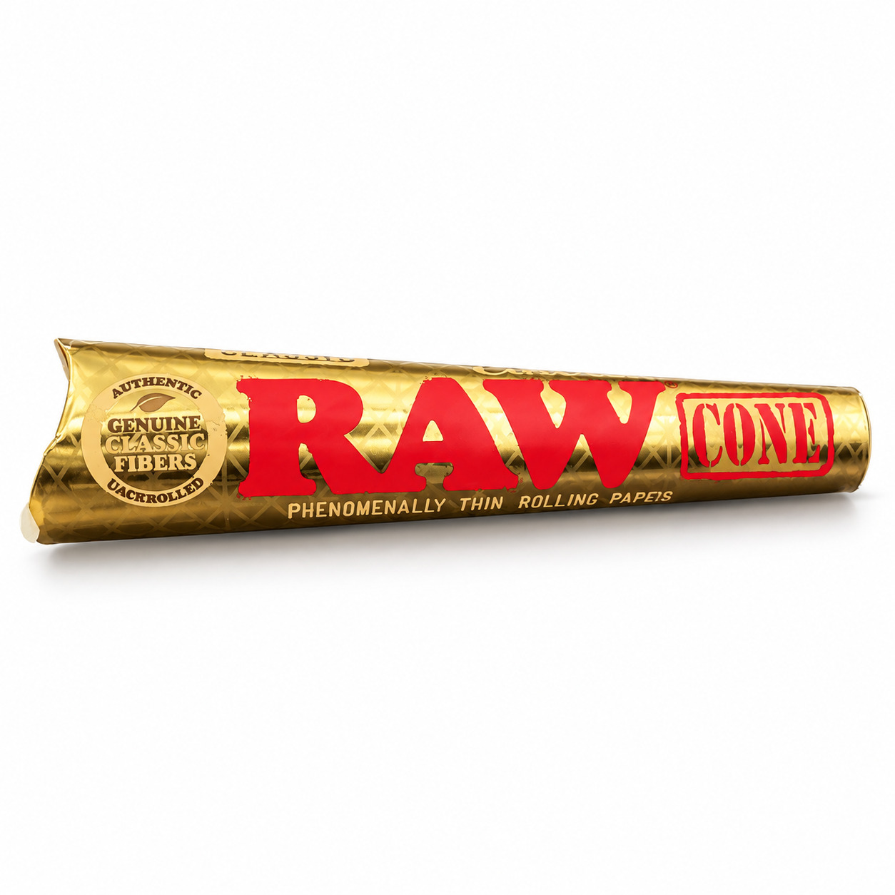 RAW エーテリアル コーン キングサイズ 3本入り|薄さを特徴とする巻き済みコーン 単品・箱売り(32パック)