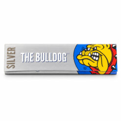 THE BULLDOG シルバー キングサイズスリム｜ブルドッグ オリジナル 手巻きペーパー（チップなし）単品・箱売り（50冊）