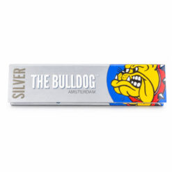 THE BULLDOG シルバー チップ付き キングサイズスリム｜ブルドッグ オリジナル ペーパー32枚＋チップ32枚 単品・箱売り（24冊）