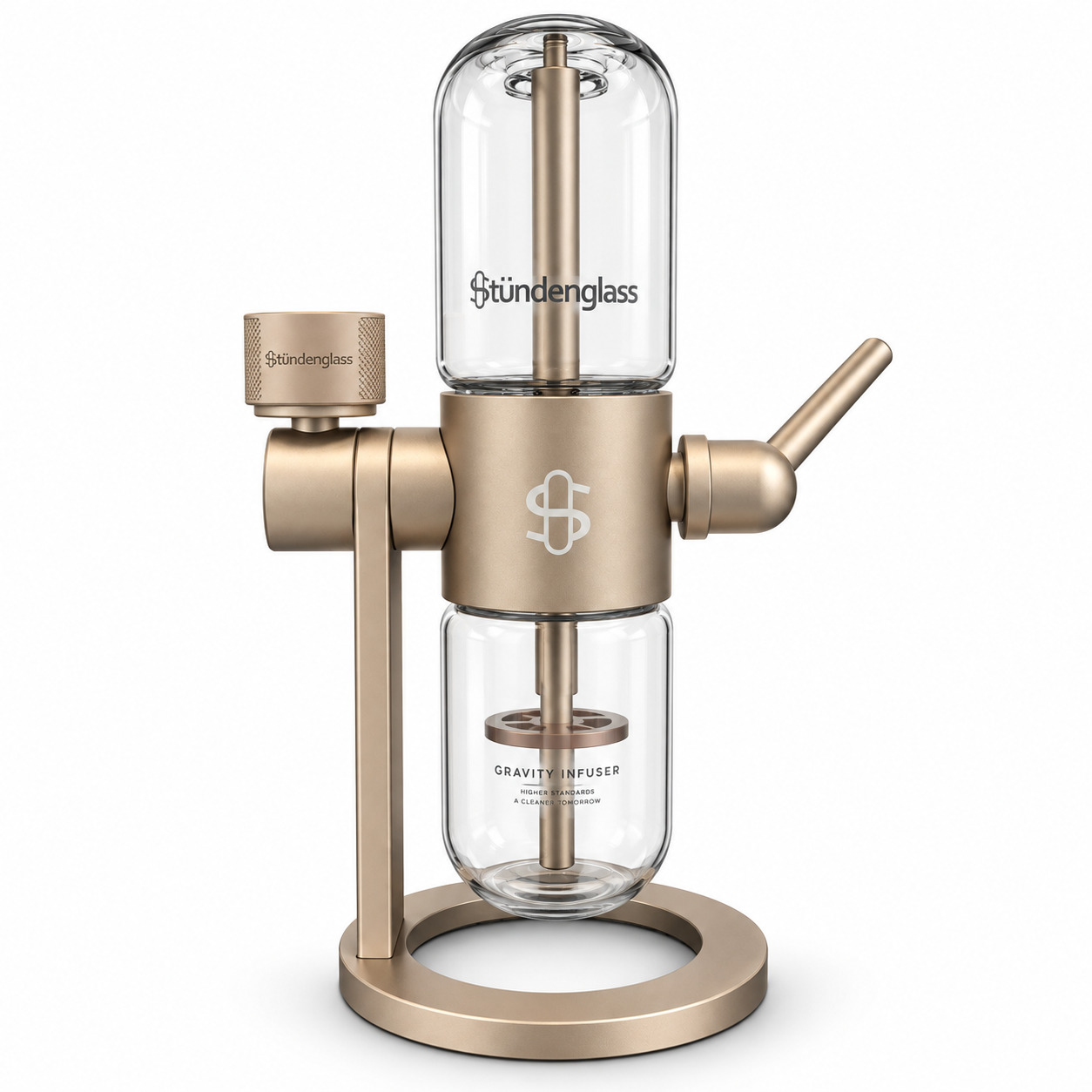 Stündenglass グラビティインフューザー 360°|回転式グラビティボング 14mm対応 全3色 - 画像 (4)